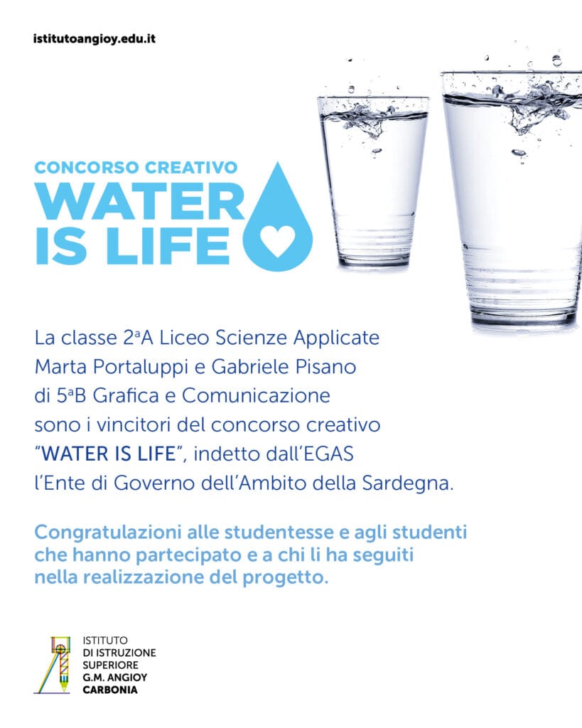Immagine con bicchieri d'acqua