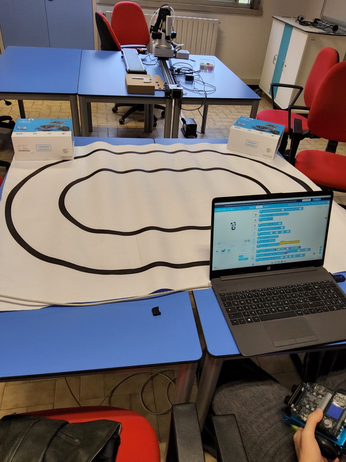 Foto della sfida all’OK Robot