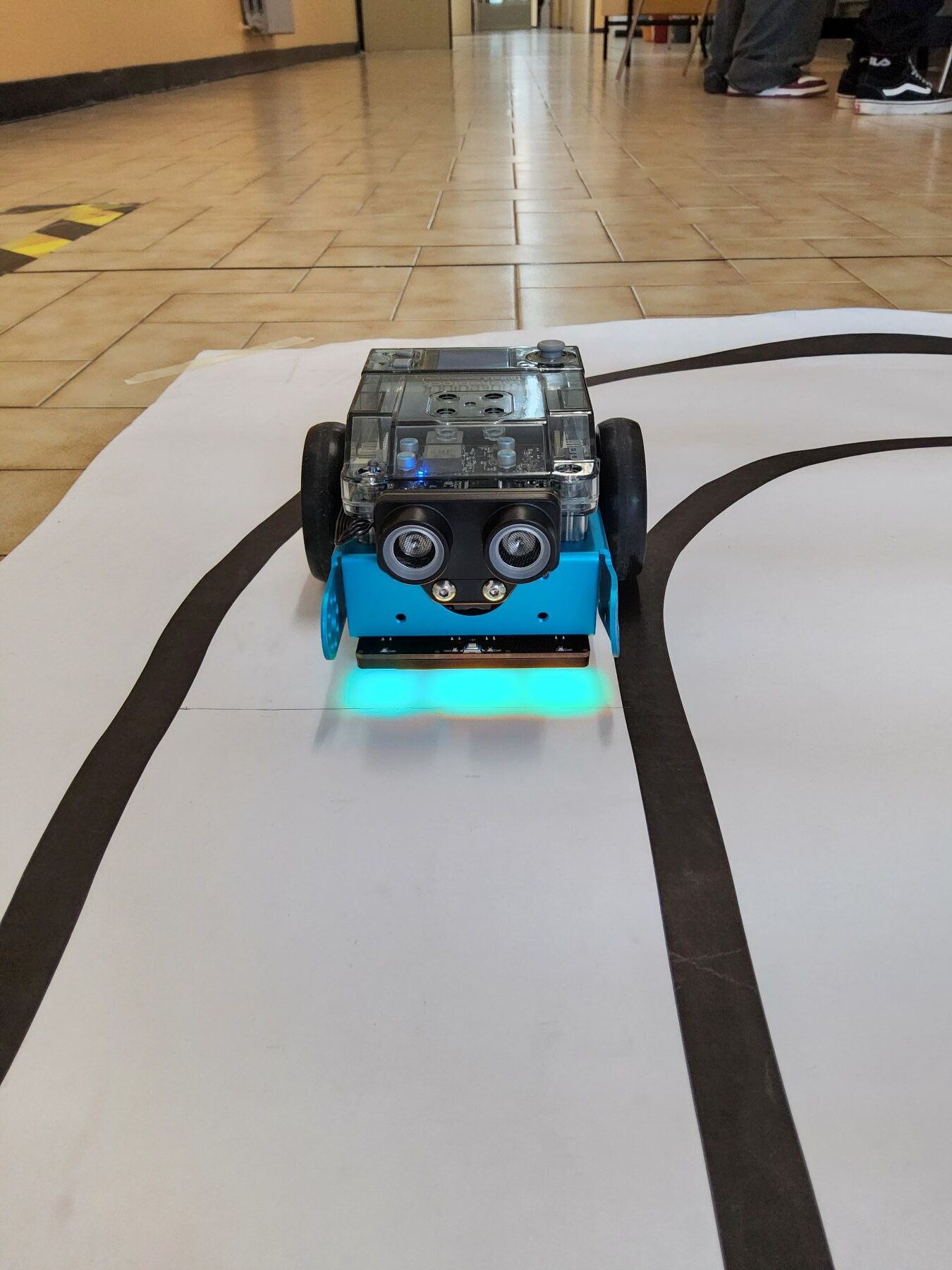Foto della sfida all’OK Robot