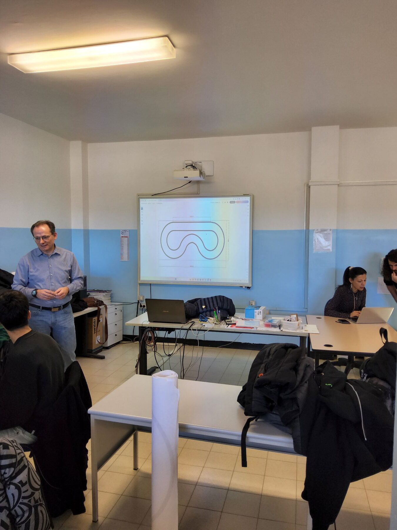 Foto della sfida all’OK Robot