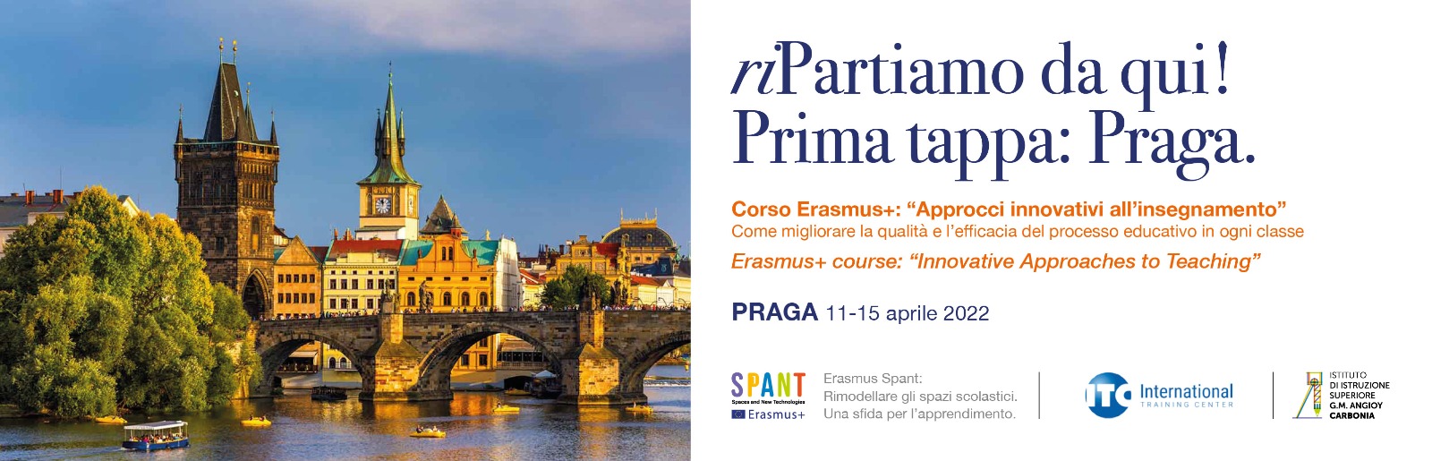 Presentazione del corso Erasmus+ Innovative Approaches to Teaching – Praga