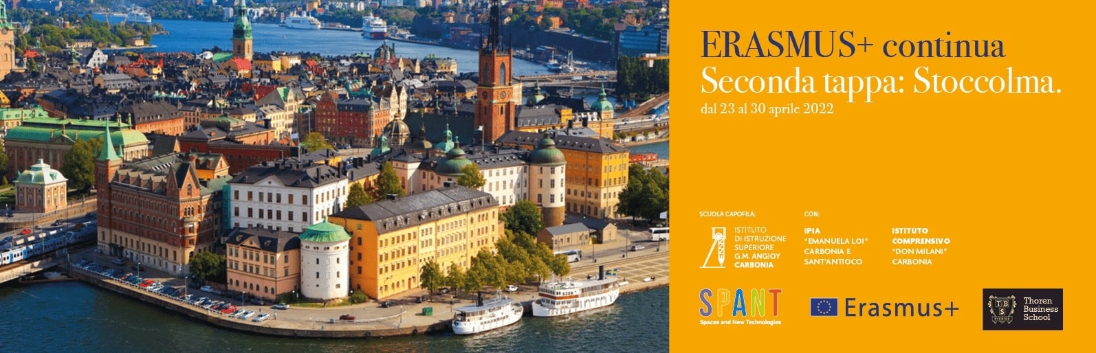 Mobilità Erasmus+ Stoccolma – immagine principale