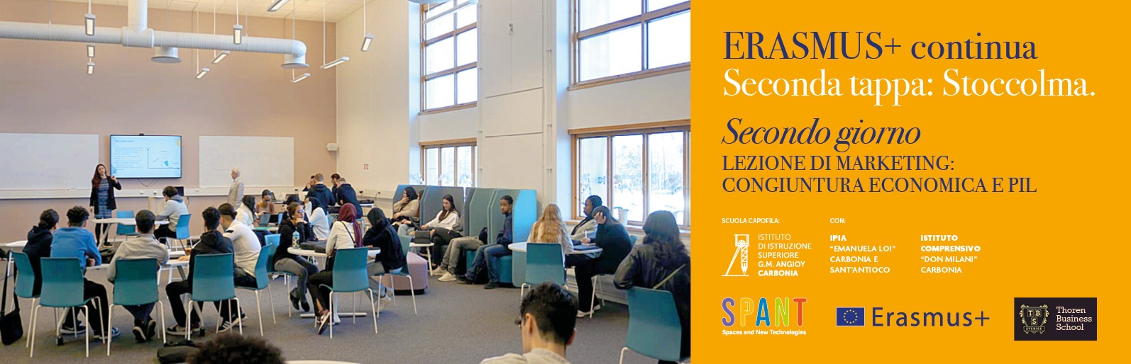 Lezione di marketing alla Thoren Business School – Stoccolma