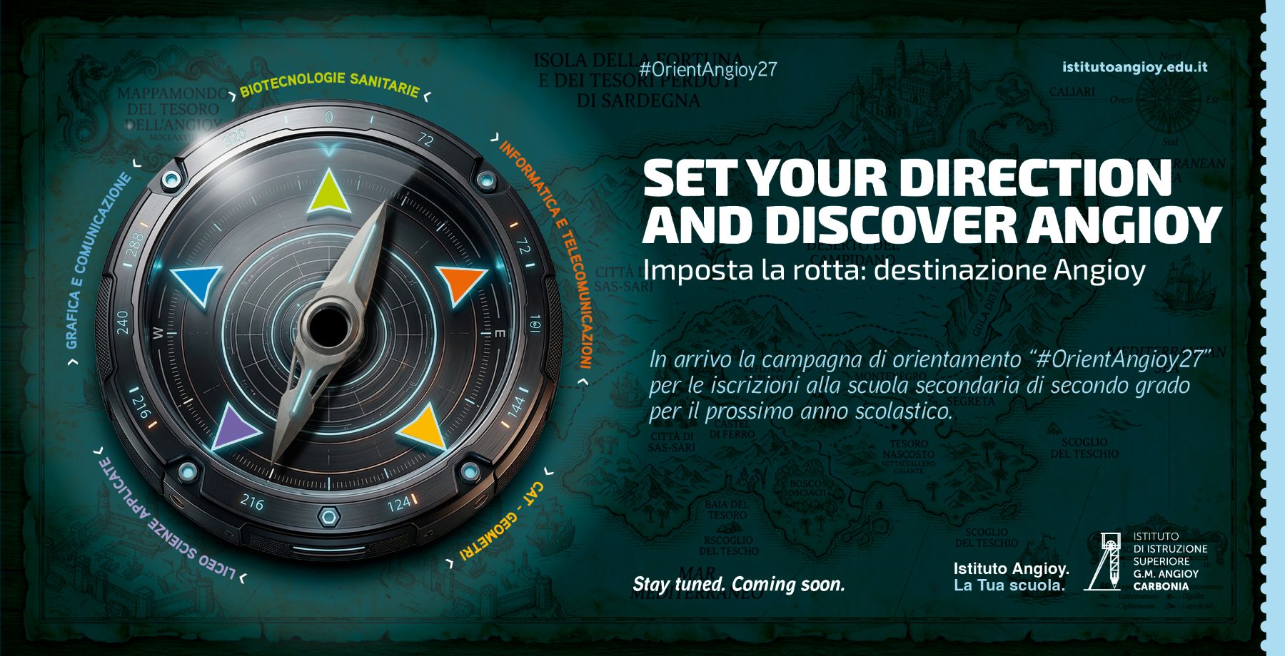 SET YOUR DIRECTION AND DISCOVER ANGIOY
